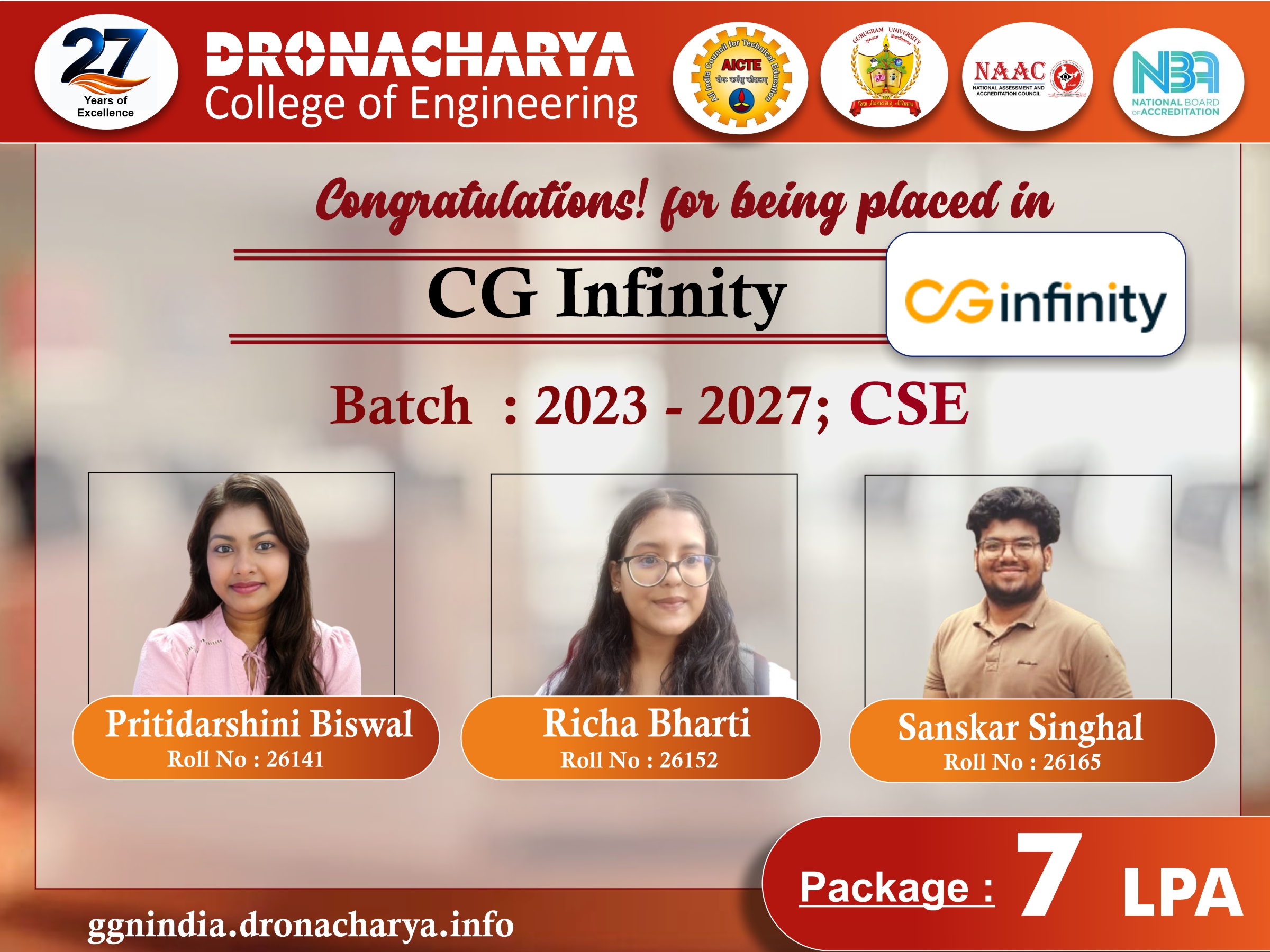 cg infinity