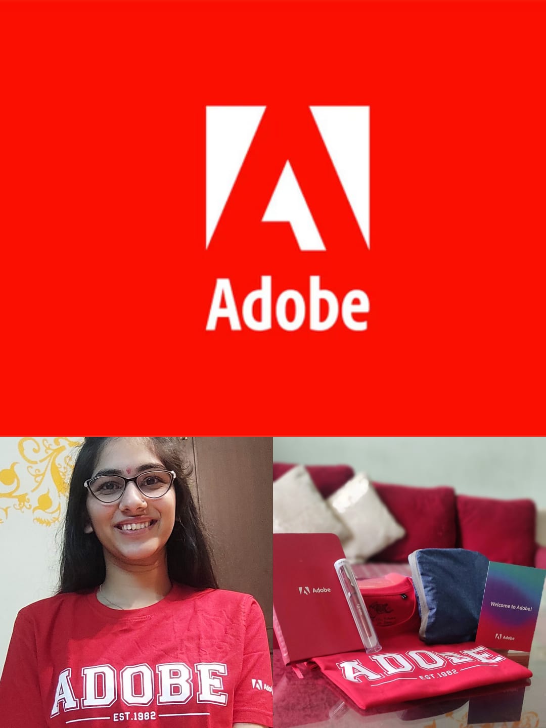 Student placed at Adobe