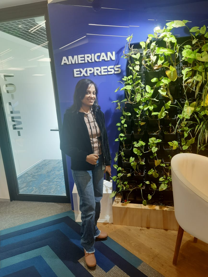 Student placed at American Express